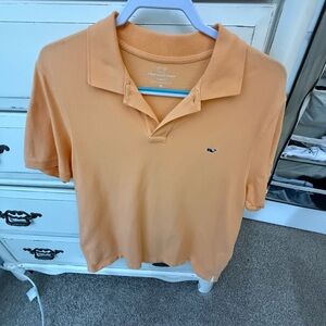 Vineyard Vines Peach Polo Shirt